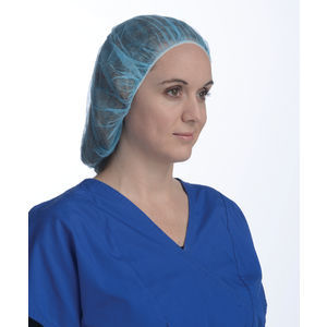 Cap Bouffant Polypropylene, Low Level Fluid Prot .. .  .  